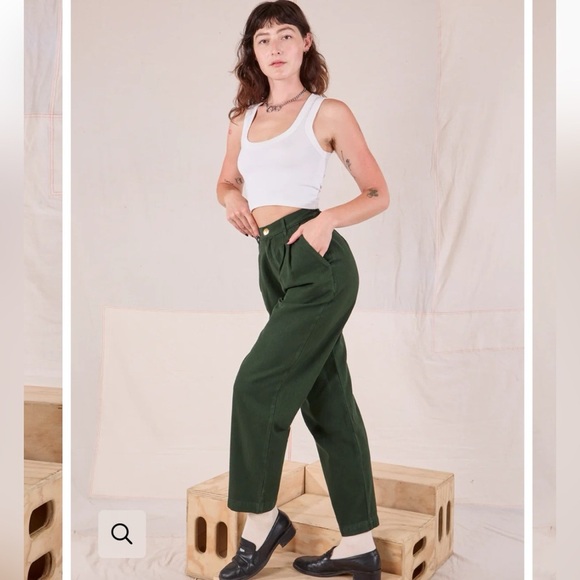 Big Bud Press HERITAGE OLIVE TROUSERS Size XXS $138 - Picture 3 of 6